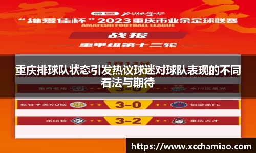 重庆排球队状态引发热议球迷对球队表现的不同看法与期待